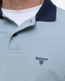 Lynmouth Tipped Polo Shirt Lead