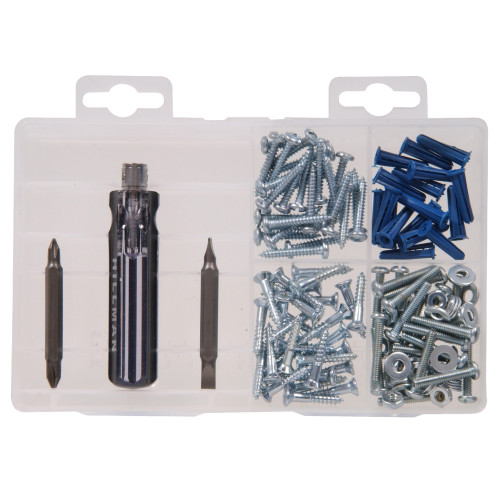 Screws with Screwdriver Kit Medium