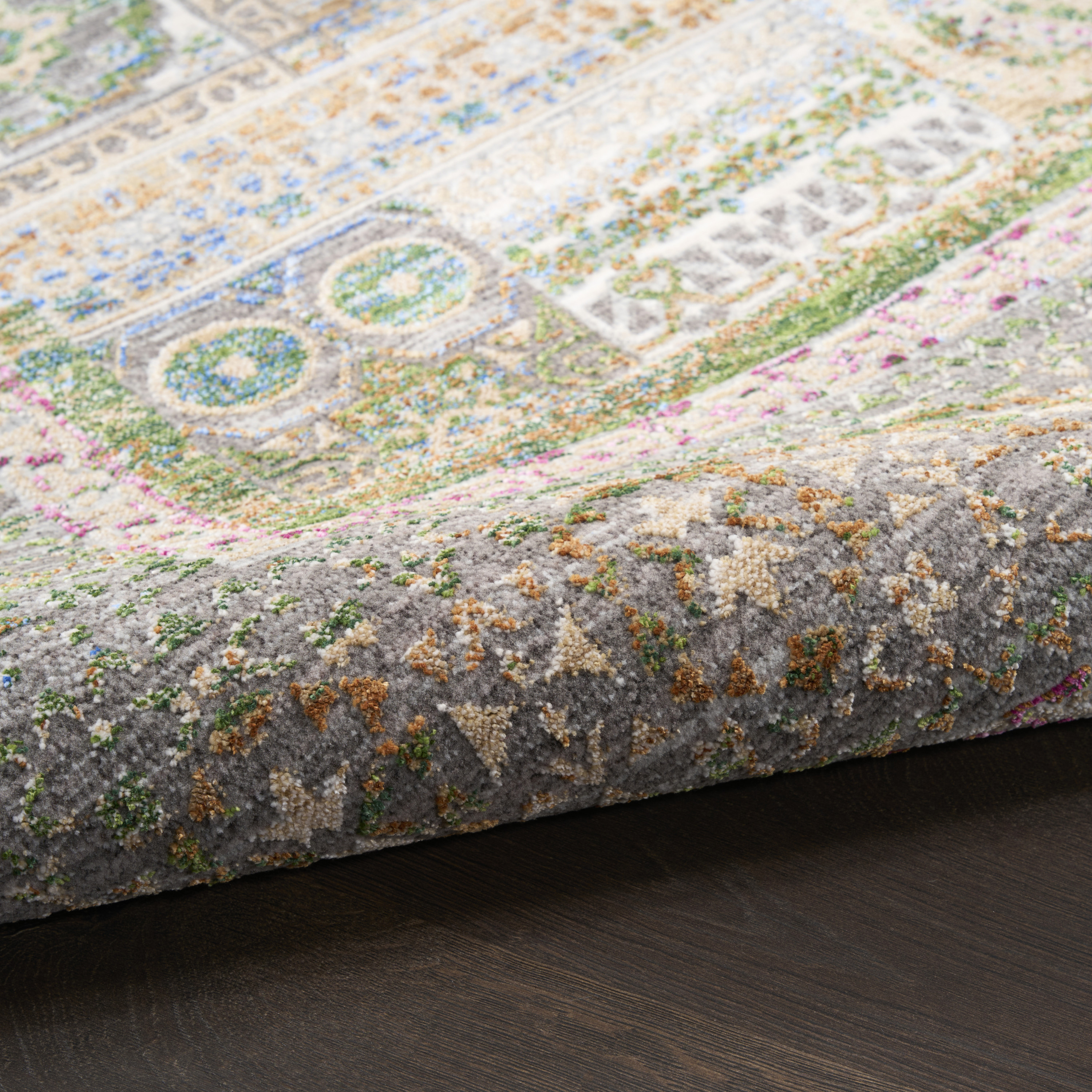 Nourison Vintage Harmony 9'10" x 13'1" Multicolor Bohemian Indoor Rug