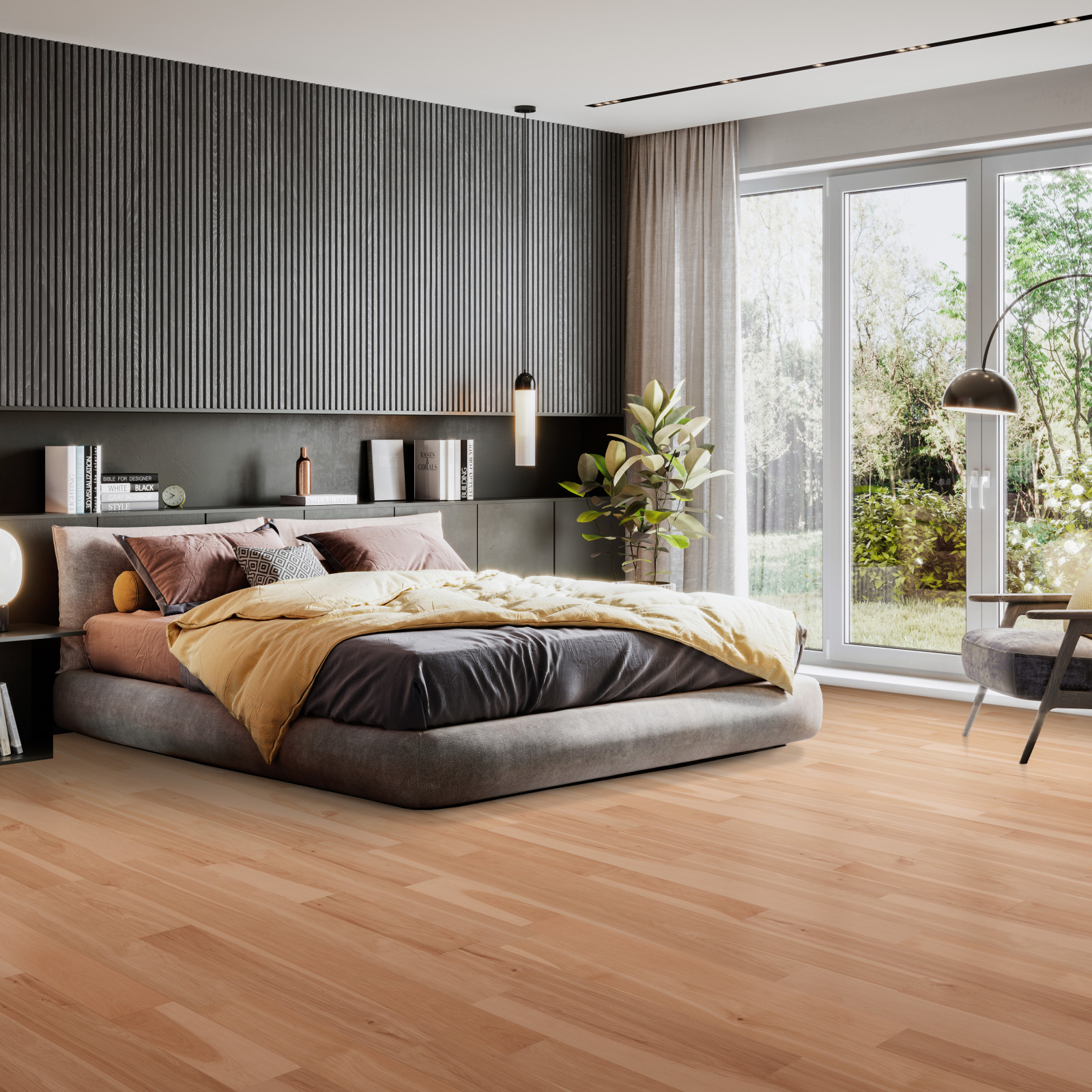 Natural Hickory view 1