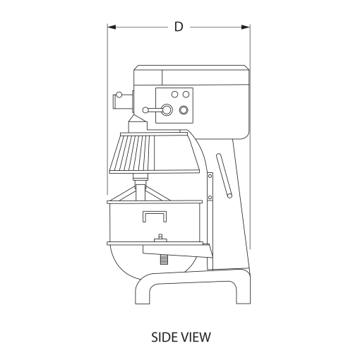 Engineering side view