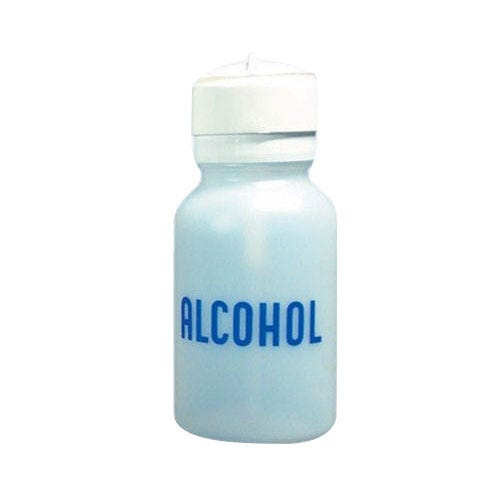 Alcohol Clear Pump Dispenser Bottle 8 oz
