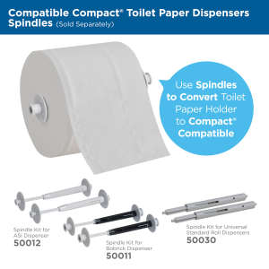 Georgia Pacific, Compact  Coreless Spindle Kit for A.S.I. Dispensers