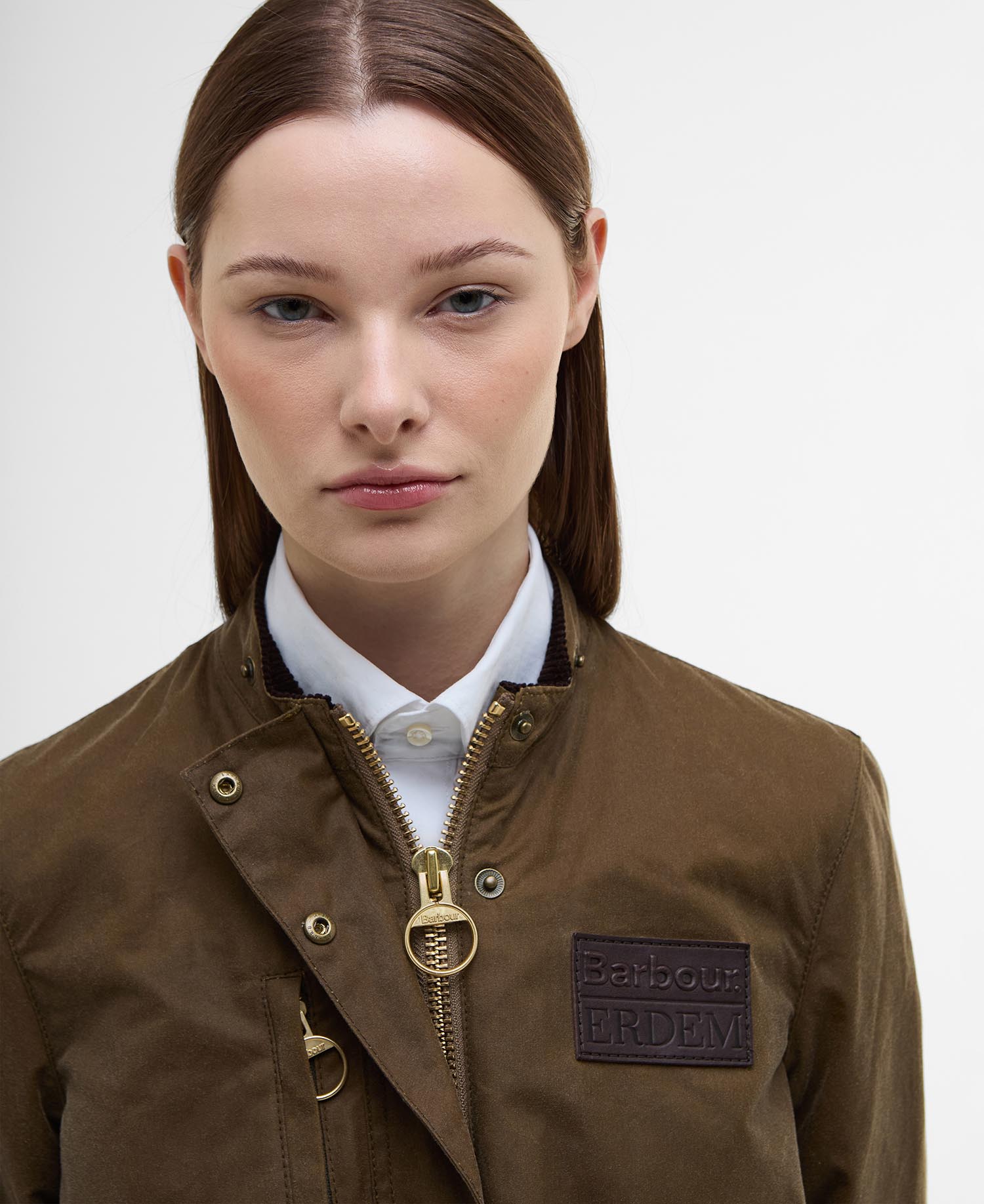 Barbour x ERDEM Dhalia Waxed Jacket image number 3