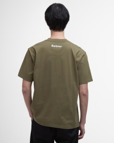 T-shirt oversize con stampa All Weather 