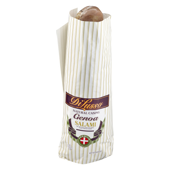 DI LUSSO(r) Genoa Salami, 2 pc . C1C1 - Front Center In Package (Hi Res)