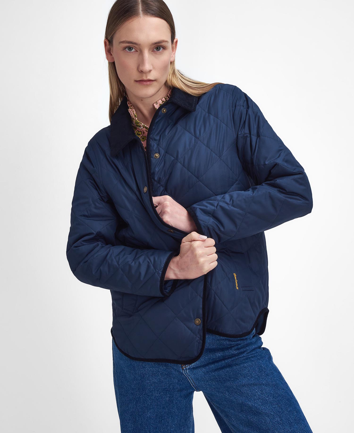 Barbour x William Morris Gallery Isabella Quilted Jacket image number 4