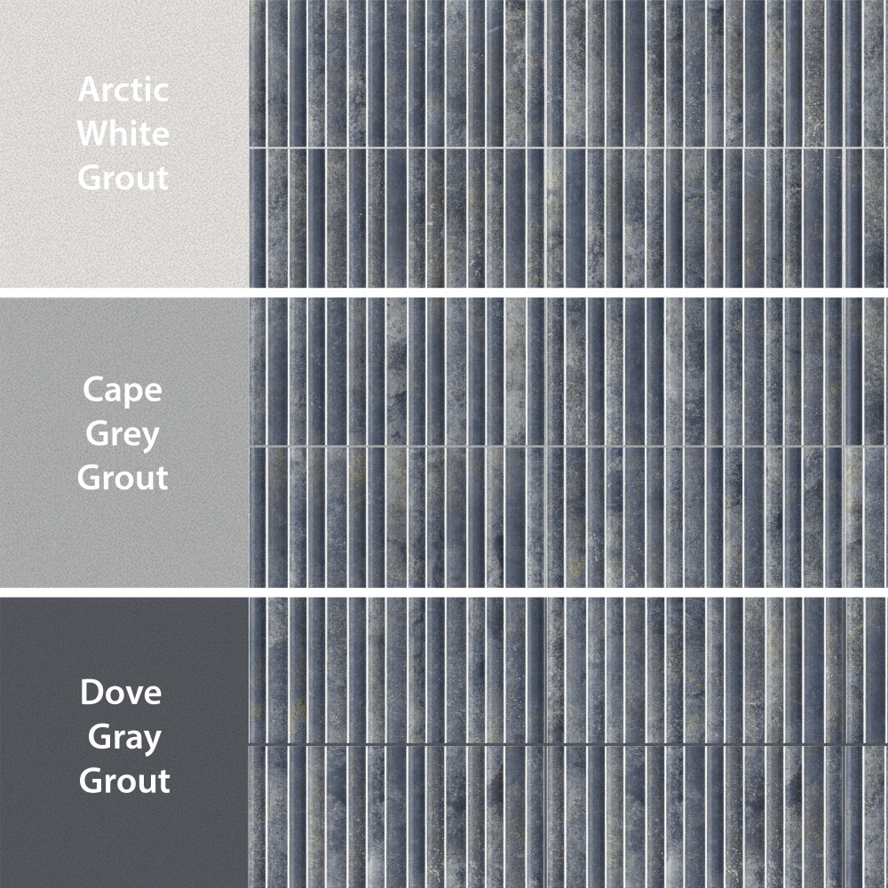 Rubik Azul 5-7/8 in. x 11-3/4 in. Ceramic Wall Tile