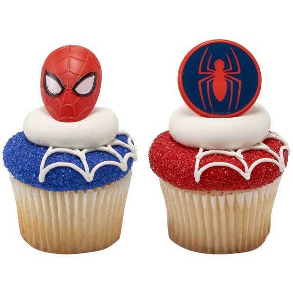 Marvel's Spider-Man™ Spider and Mask Cupcake Rings