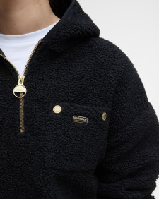 Lola Fleece Hoodie Black