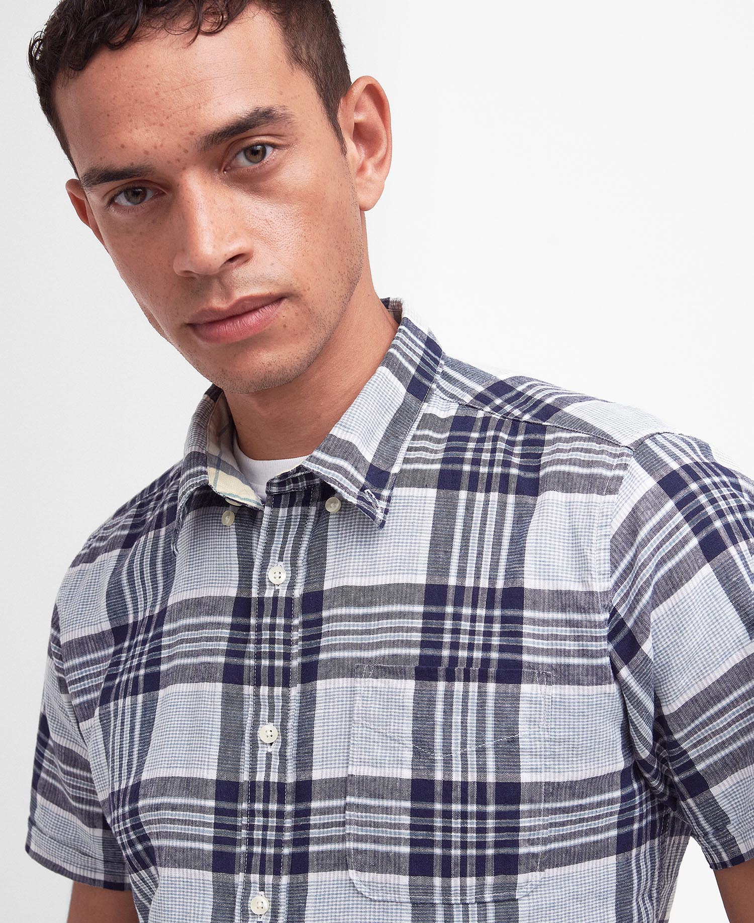Reading Tailored-Short-Sleeved Shirt image number 3