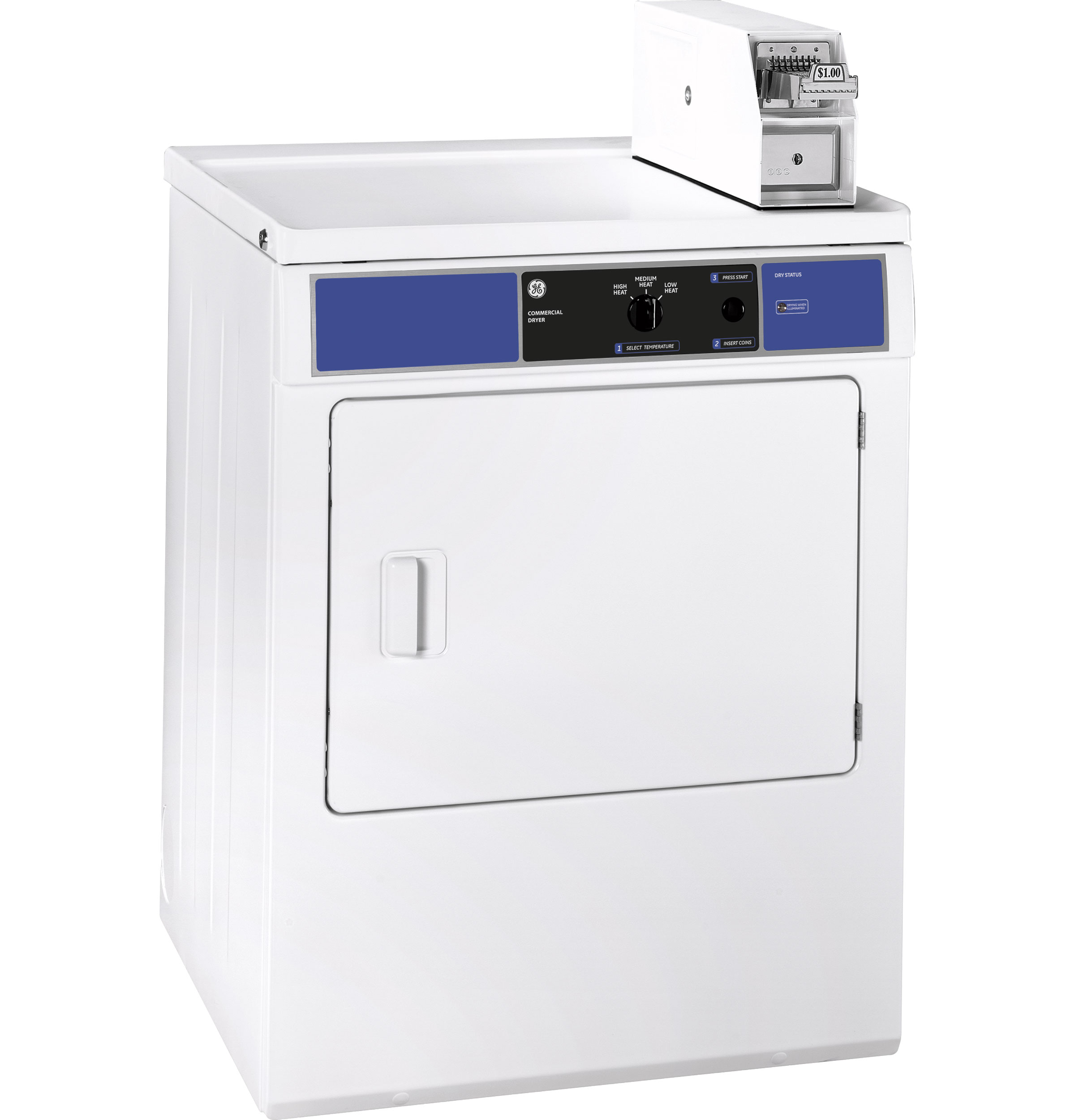 GE® 5.7 Cu. Ft. Commercial Frontload Electric Dryer