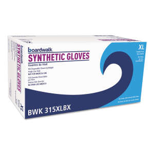 Boardwalk, Food Safe Gloves, Vinyl, 4.0 mil, Powder Free, XL, Cream
