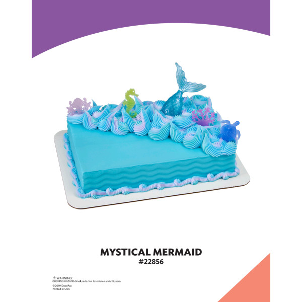 Mystical Mermaid The Magic of Cakes® Icing Only Page