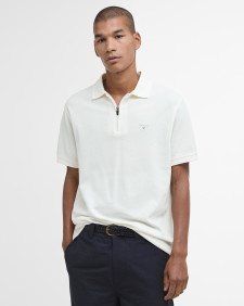 Wadworth Short-Sleeved Polo Shirt Whisper White
