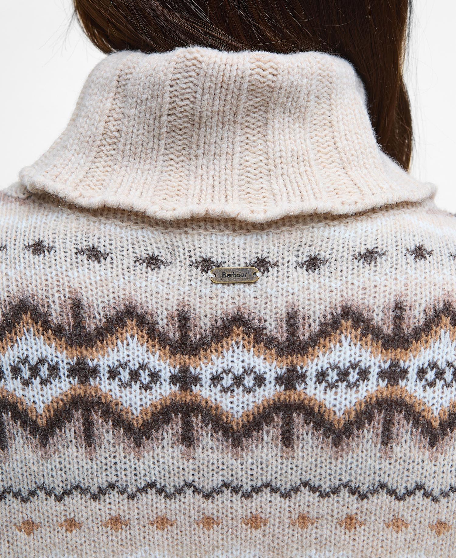 Helen Fair isle Roll-Neck Jumper image number 4