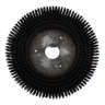 Hillyard, Trident, 13", Firm Disc Brush, 0.9MM PPL, Black