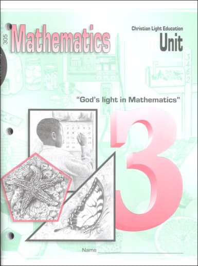 Christian Light Math LightUnit 305 Answer Key Sunrise Ed