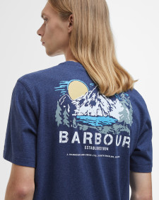 Perham Graphic T-Shirt Indigo