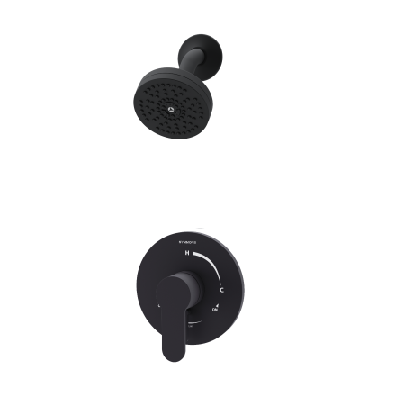 Identity Shower Trim with VersaFlex Integral Diverter/Volume Control for Test Cap Valve