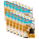 Charles Leonard Turkey Feathers, Natural Colors, 14 Grams Per Pack, 12 Packs CHL63060-12