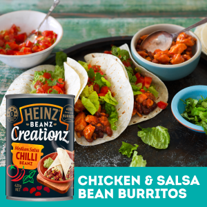  Heinz Beanz Creationz® Medium Salsa Chilli Beanz 420g 