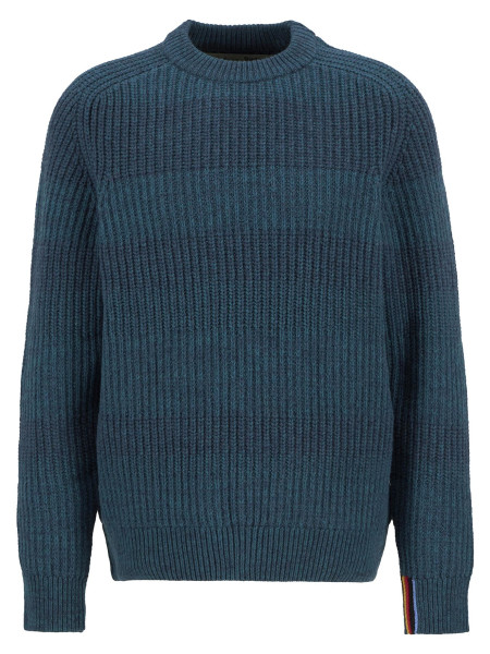 Paul Smith loves Barbour Pullover Saddle Rundhalsausschnitt