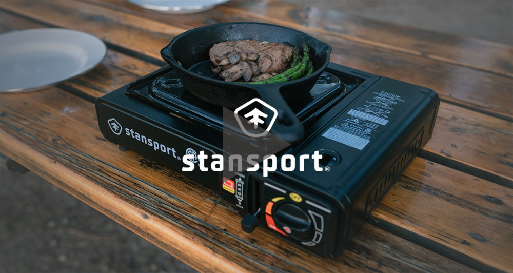 Stansport Portable Outdoor Butane Stove Black 186-100 - image 2 of 4