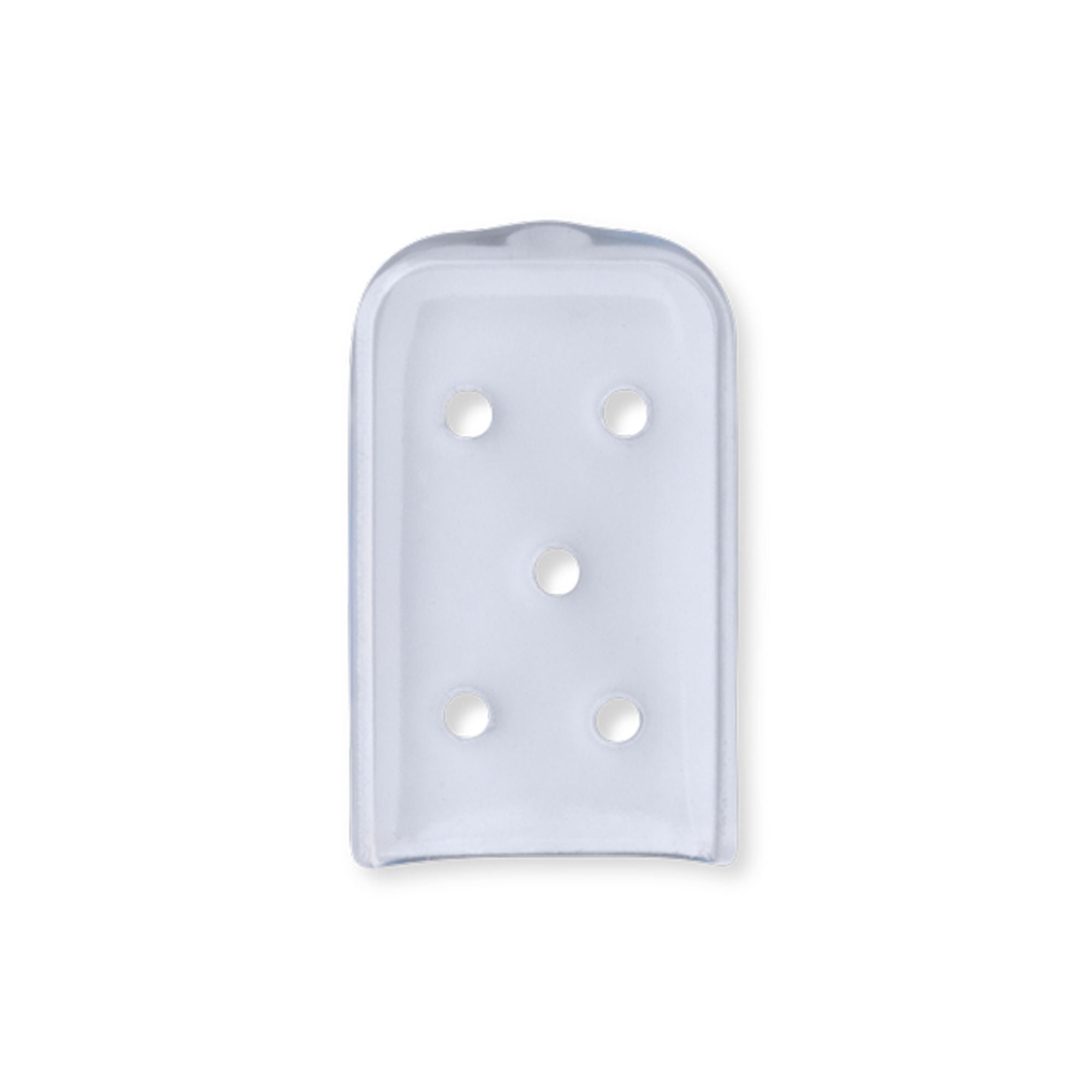 Instrument Tip Protecting Cap 1 L X 0.625 W Inch, Clear, With Vent, Flat, Sterile, Disposable