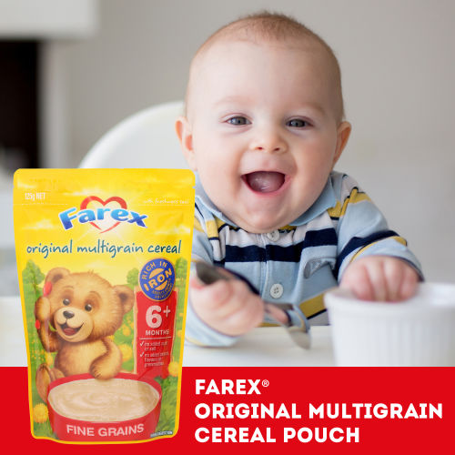  Farex® Original Multigrain Cereal 125g 6+ months 