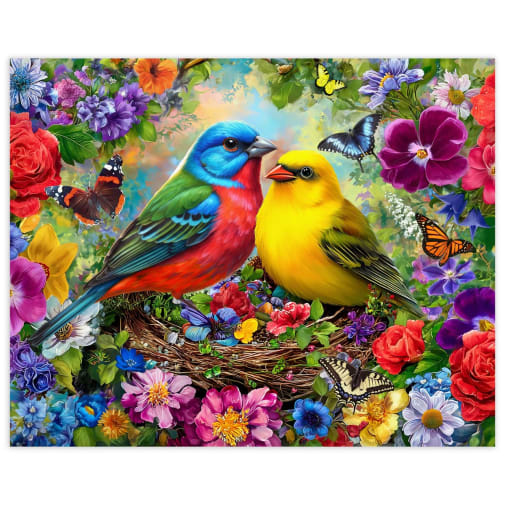 Spring Birds Serenade Puzzle (500 pieces)