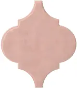 Playscapes Peony 6″ Arabesque Wall Tile Glossy
