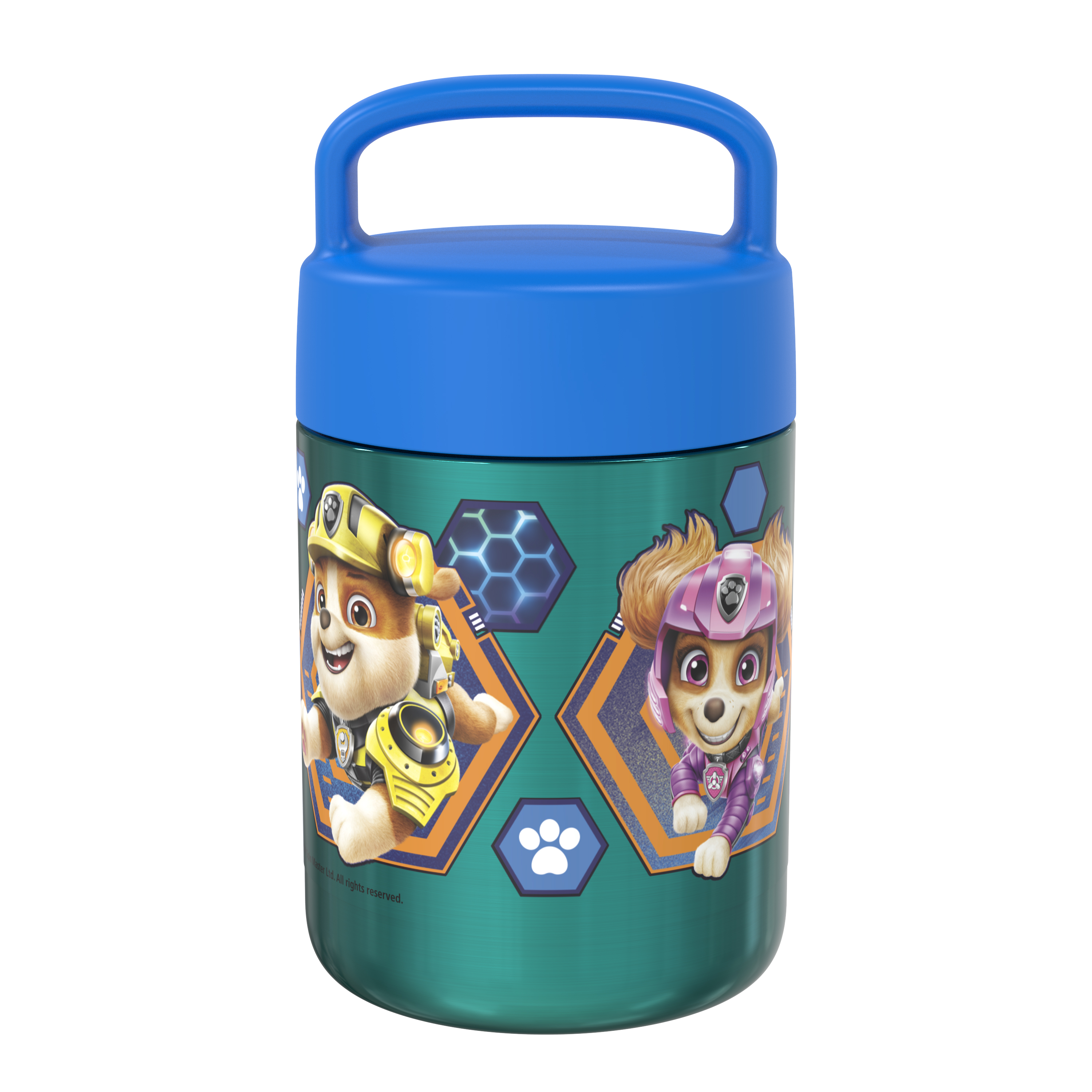 Paw Patrol Movie Reusable Vacuum Insulated Stainless Steel Food Container, Marshall, Chase and Friends slideshow image 2