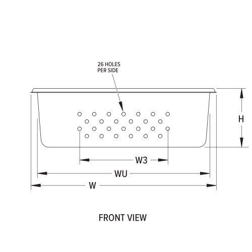 Engineering front view