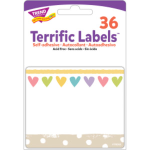 Take Heart Terrific Labels&trade;, 36 Count
