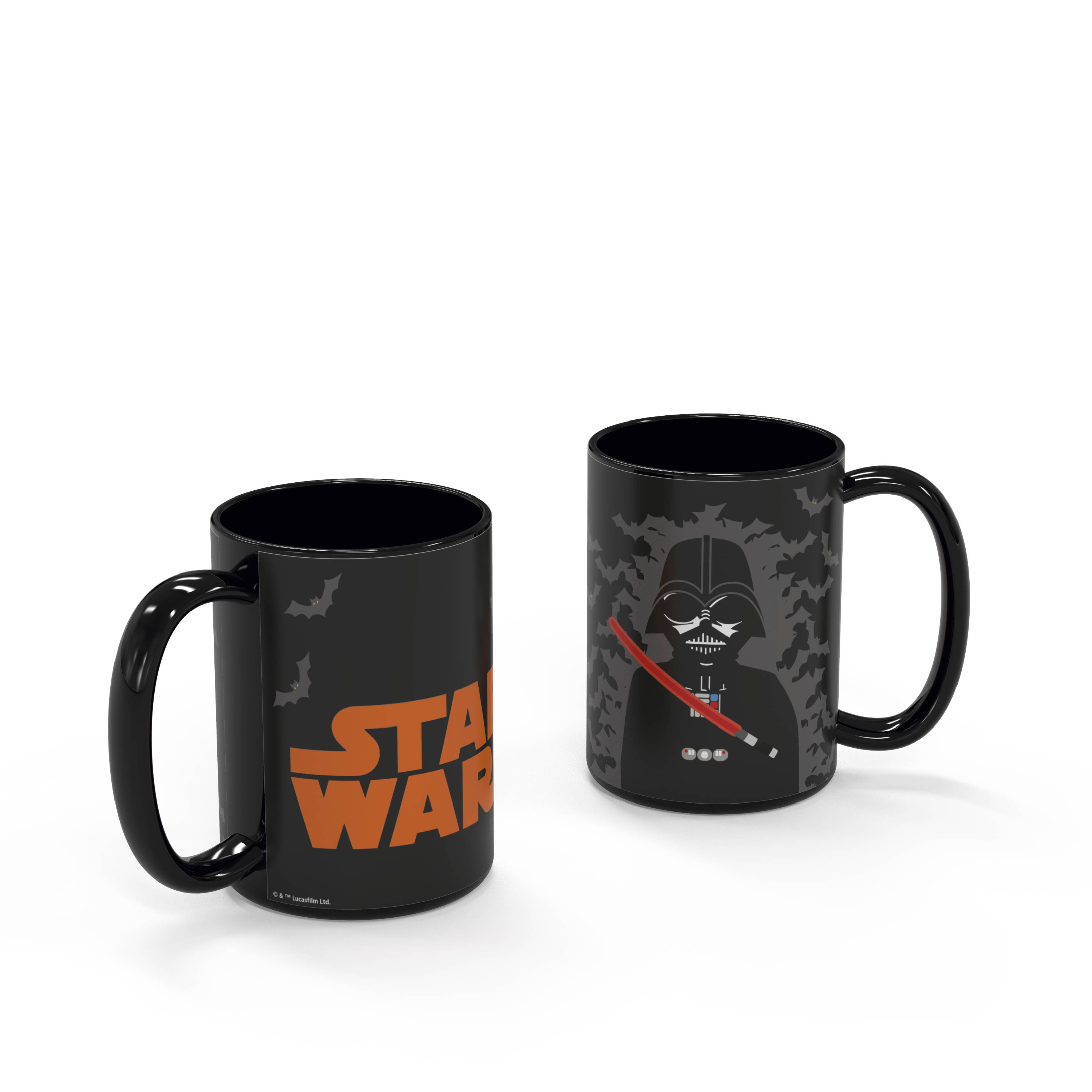 Star Wars 15 ounce Coffee Mug and Spoon, Darth Vader & R2D2 slideshow image 7
