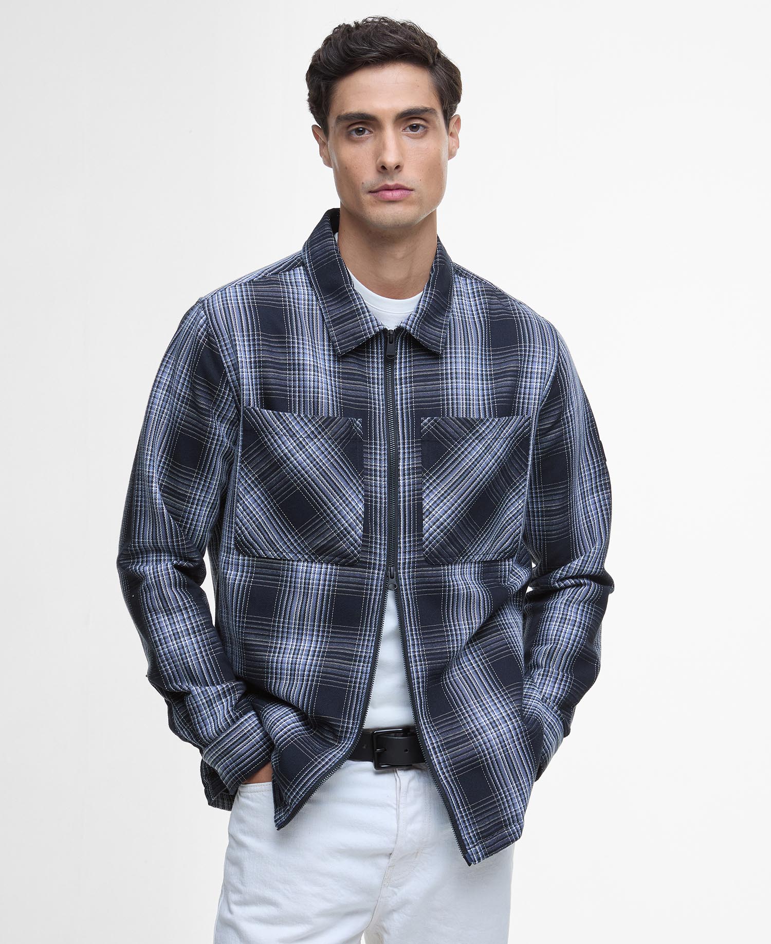 Arne Checked Overshirt image number 0