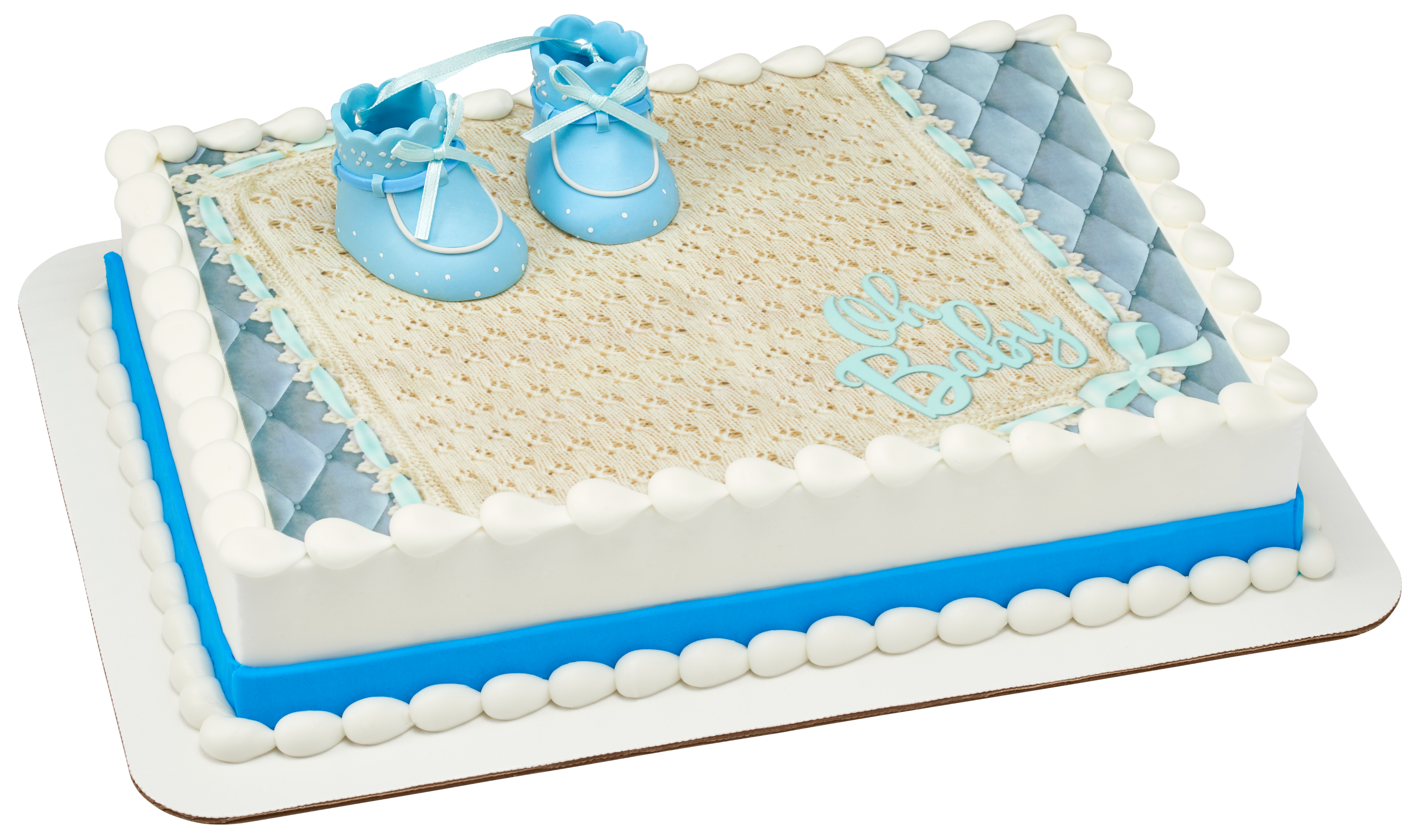 Blue Baby Booties DecoSet® DecoPac