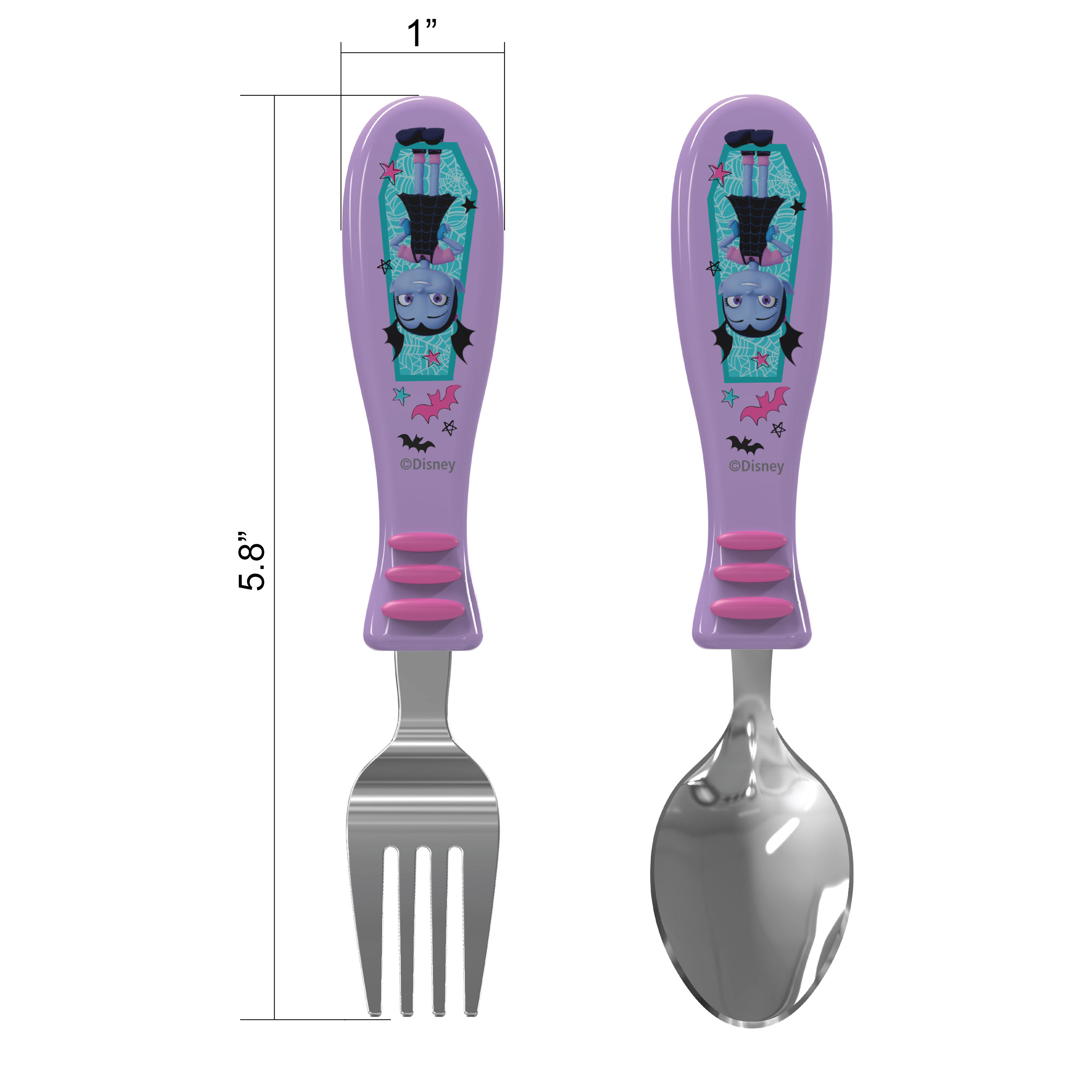 Nick Jr. Kid’s Flatware, Vampirina, 4-piece set slideshow image 4 Nick Jr. Kid’s Flatware, Vampirina, 4-piece set slideshow image 4