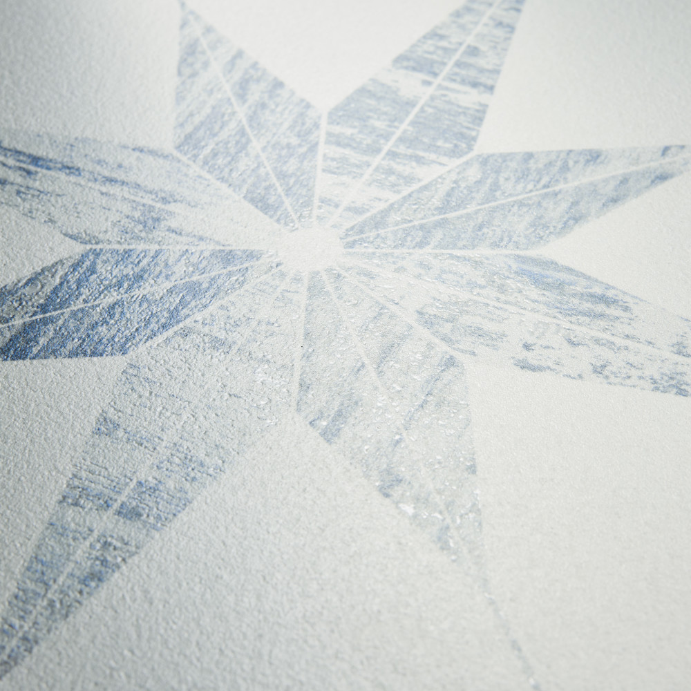 Cassis Stella White 9-3/4 in. x 9-3/4 in. Porcelain Floor and Wall Tile