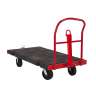Rubbermaid Commercial, Towable Platform Truck, 30" X 60", Red/Black