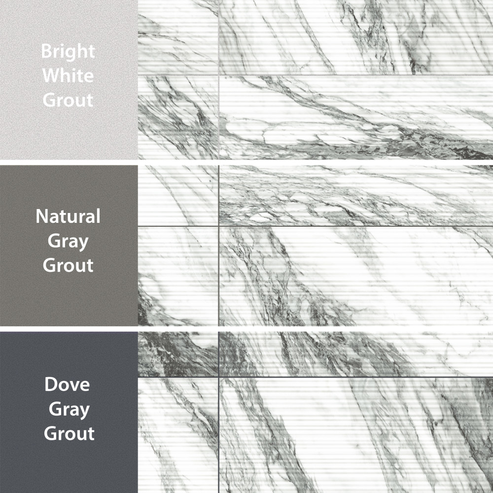 Touche Pleated Deco Zebre 23-1/2 in. x 47-1/8 in. Porcelain Floor and Wall Tile