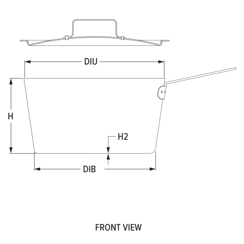 Engineering front view