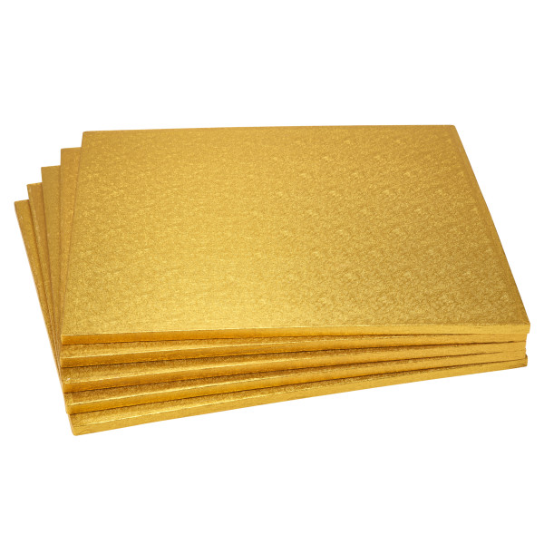 18" Square Gold Foil Cake Board