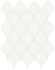 Studio White 11×13 Scallop Mosaic Glossy