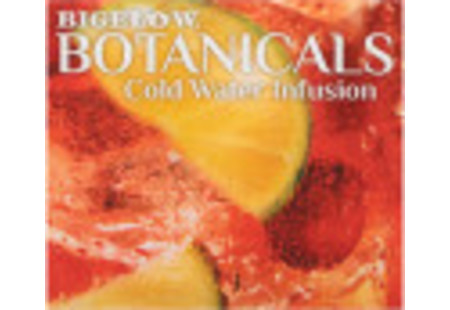 Top panel of Bigelow Botanicals Cranberry Lime Honeysuckle Hibiscus Cold Water Infusion Box