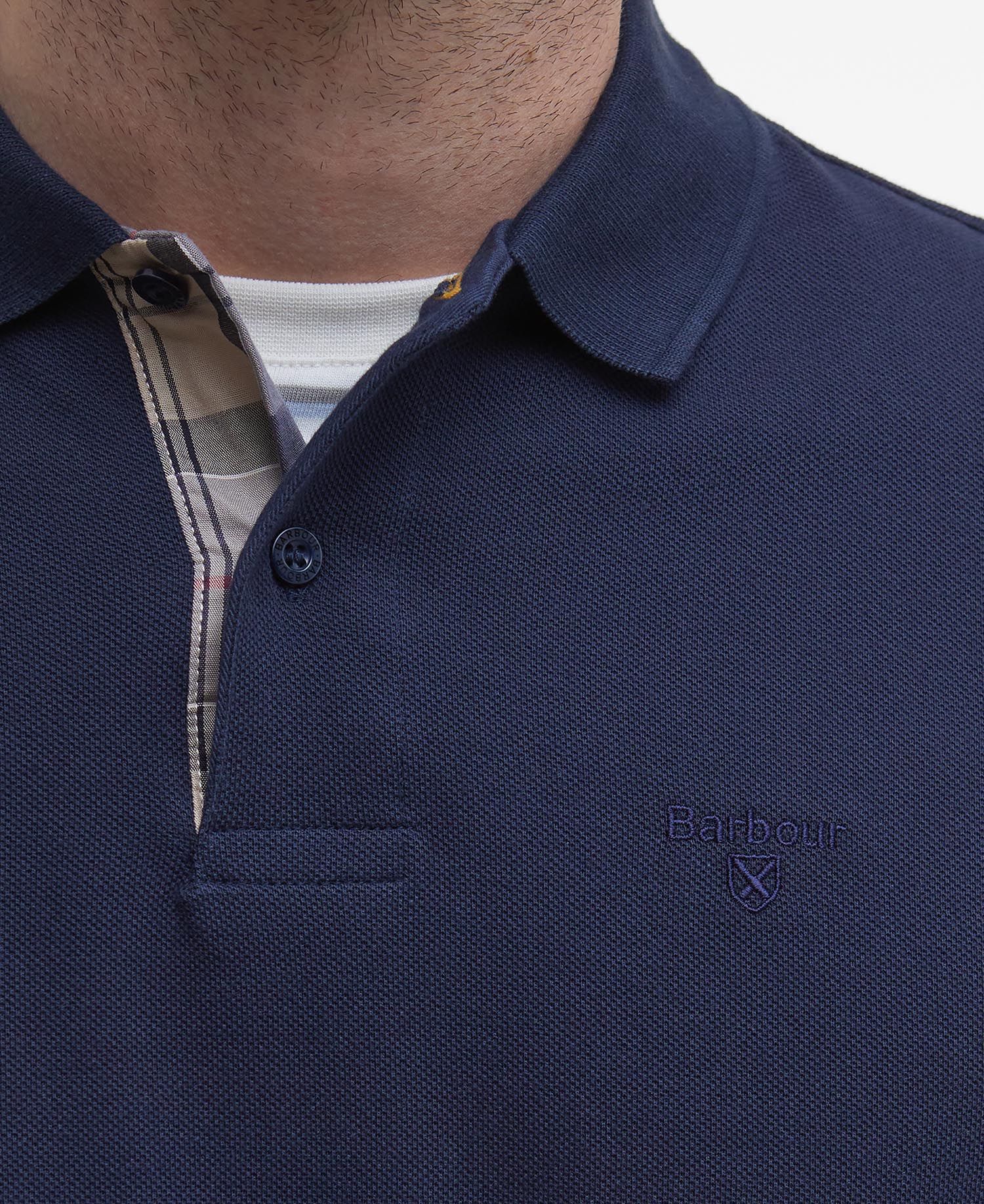 Polo Essential a maniche lunghe image number 4