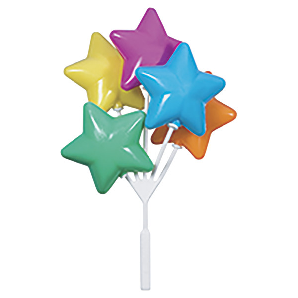 Bright Star Shaped Balloon Cluster DecoPics®
