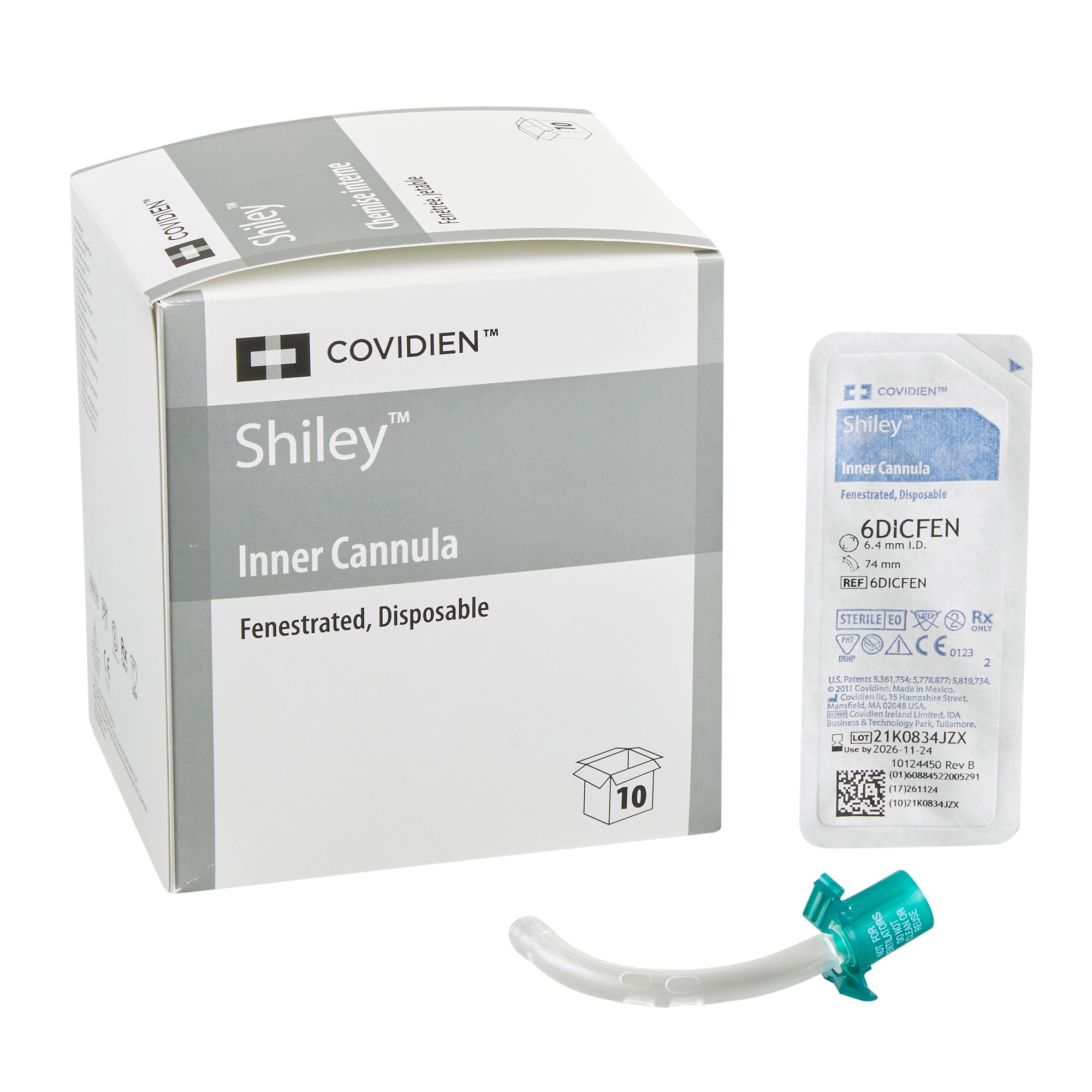 Shiley™ Size 6 Inner Fenestrated Tracheostomy Cannula