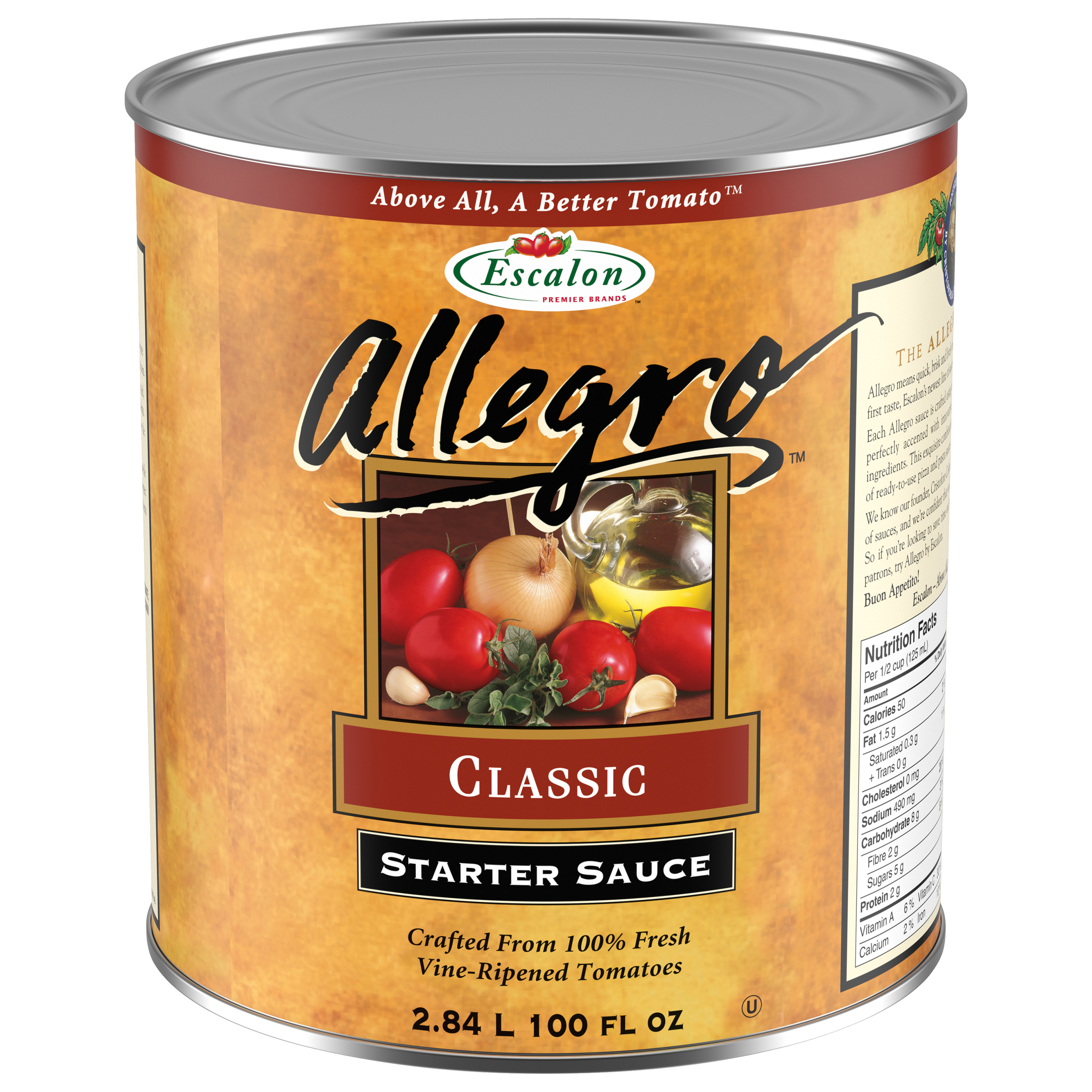  ESCALON ALLEGRO Sugopomo Starter Sauce 2.84L 6 